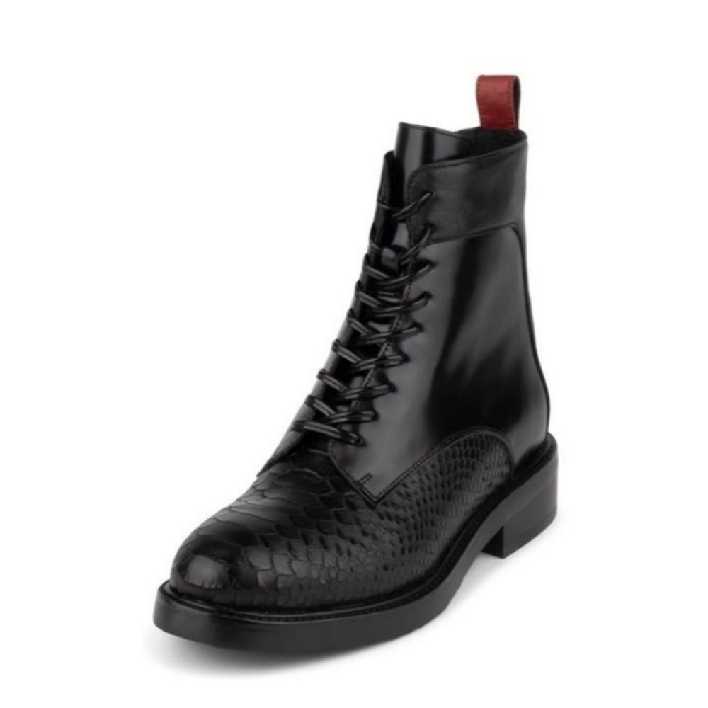 Jeffrey Campbell combat lace-up boots